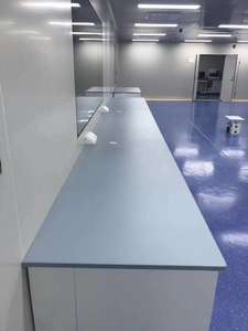 Yüksek kaliteli okul laboratuvar mobilyası kimya fizik biyoloji korozyona dayanıklı epoksi reçine Lab yan çalışma masası - Product Image 4