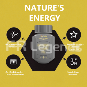 Viên nang gốc nhân sâm tốt nhất tăng trọng lượng cơ thể thuốc Nhân Sâm bổ sung tăng cân - Product Image 6