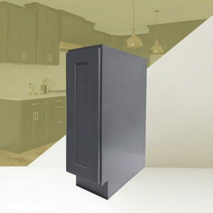 Vente en gros Shaker Armoires pour entrepreneurs Organisateurs en bois Cuisine américaine Armoire de stockage des aliments Armoire à épices coulissante - Product Image 1