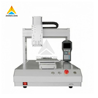 Machine de distribution automatique de liquide avec valve de distribution détachable, facile à nettoyer quotidiennement, pour la distribution de résine UV et de colle UV