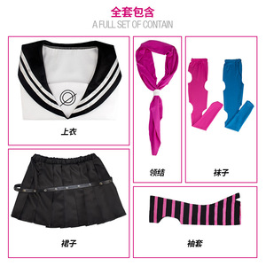 Disfraz de Marinero Mioda Yui, Conjunto Completo de Uniforme de Algodón, Disfraz de Anime para Cosplay - Product Image 5