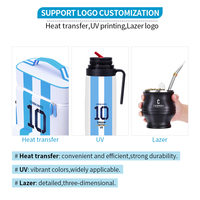 Sac isotherme Yerba Mate réutilisable en polyester imperméable portable pour le transport de nourriture, de boissons, de tasses, de housses de Offre Spéciale avec logo personnalisé
