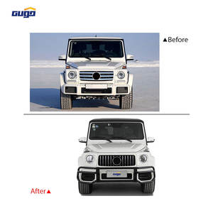 GUGO Nouvelle condition pour <span class=keywords><strong>Mercedes</strong></span>-Benz G W463 Kit de carrosserie Modèle 1:1 Upgrade to G63 ABS Pare-chocs avant arrière Ailes Type de pare-chocs - Product Image 2