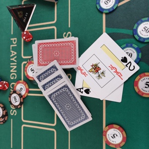 Nouvel arrivage de cartes à jouer avec logo personnalisé Cartes flash de poker en papier étanche avec boîte Nouvelle carte de poker personnalisée en plastique avec nom - Product Image 4