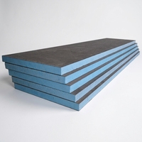 Panneau mural isolant en polystyrène imperméable, recouvert de fibre de verre et de ciment, garantie 5 ans pour salle de bain et zone humide