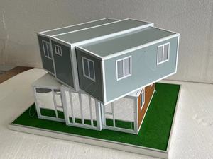 Container <span class=keywords><strong>in</strong></span> Acciaio Standard da 20 piedi, 3 Camere da Letto, 2 Piani, Estensione Espandibile 3D, Edificio per Uffici, Monolocale <span class=keywords><strong>in</strong></span> <span class=keywords><strong>Vendita</strong></span> per Villaggi - Product Image 2