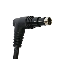 Kabel Daya PVS14 PVS31 Kotak Baterai Kabel Siku Dua Ujung 4-Core untuk Penglihatan Malam
