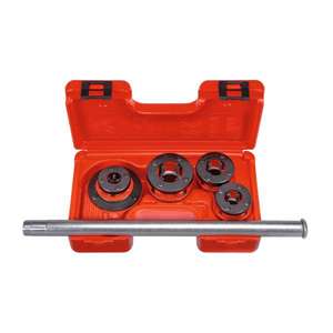 Rotenberger ชุดตัดเกลียว070782X bspt R 3/8-1/2-3/4-1 ''ในกรณี-EAN 4004625707821เกลียวและเซาะร่อง - Product Image 1