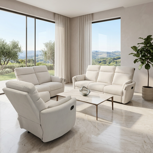 Sofá reclinable eléctrico individual de gravedad cero, sillón reclinable eléctrico ajustable, cómodo sofá reclinable de tela para sala de estar - Product Image 4