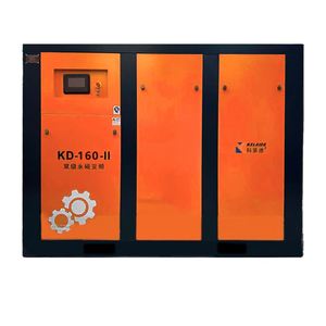 Compresor Rotativo de Motor de Imán Permanente VSD de Dos Etapas, Accionamiento Directo, 7.5KW, 10HP, 0.7Mpa, para Planta de Fabricación - Product Image 2