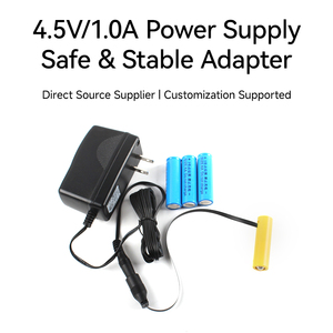 Adaptador de Corriente Eliminador de Baterías Ficticias AA de 4.5V con <span class=keywords><strong>Enchufe</strong></span> Estándar EU/US para Decoración LED de Calabazas de Halloween, Salida de Energía Estable - Product Image 4