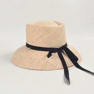 Nouvelle Collection Été 2024 – Chapeau Bob en Paille de Raphia Naturelle Rayé pour Femme, Idéal Plage, Soleil, Voyage, Pêche, Décontracté, Extérieur, Usage Quotidien - Product Image 2