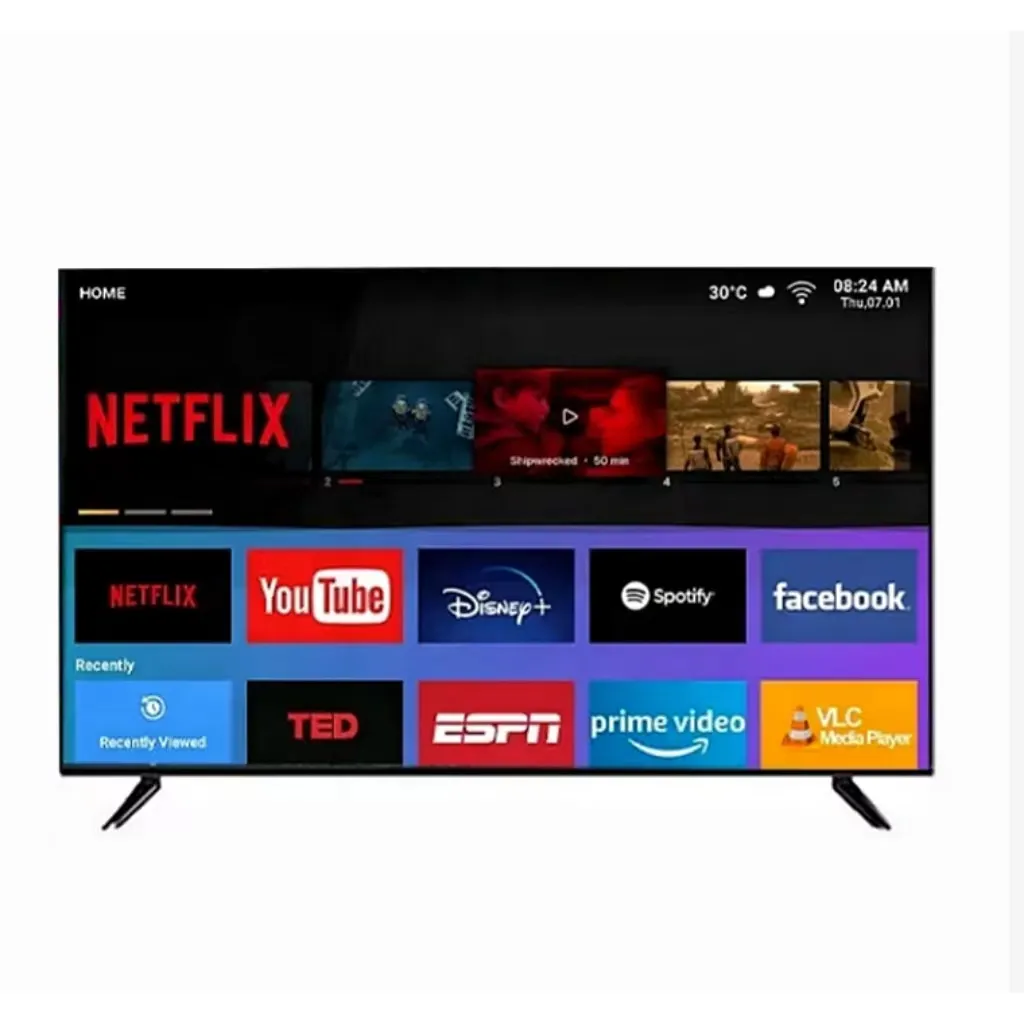 Оригинальный бренд светодиодный телевизор 32 дюймов Smart TV 32 40 43 45 50 55 65 75 85 дюймов 2K 4K Ультра HD телевизор Android