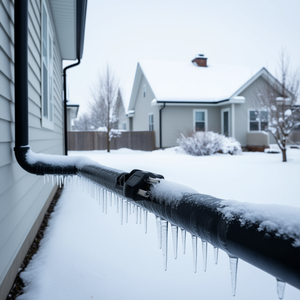 Cinta Calefactora para Tuberías, Cable de Calefacción Autorregulable de 12 Pies para Techos y Tuberías del Hogar - Product Image 2