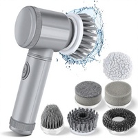 Brosse de nettoyage électrique multifonctionnelle pour cuisine, salle de bain, entretien des chaussures, laveuse portative