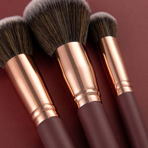 Vente en gros 16 pièces fond de teint professionnel ombres à paupières poudre fard à joues mélange pinceaux maquillage ensemble de pinceaux pour les femmes - Product Image 3