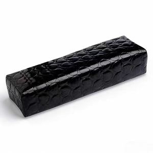 Juego de almohada de mano de cuero para herramientas de uñas, alfombrilla de mano, alfombrilla de mesa, almohada cómoda rectangular, alfombrilla dorada para fototerapia - Product Image 5