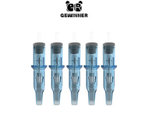 20ชิ้นเข็มสักมืออาชีพตลับเข็มสักปลายบางสำหรับ0.35เข็มสำหรับหนังศีรษะแต่งหน้าถาวร - Product Image 5