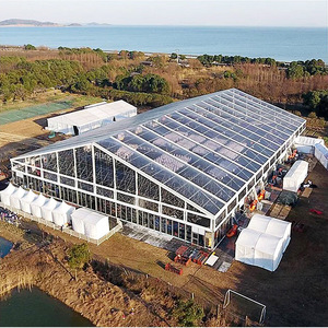 Aluminum Frame Trade Show <b>Tent</b> Rectangular <b>Large</b> Space Waterproof Exhibition Outdoor Event Storage Warehouse Use - Product Image 1