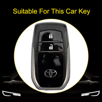 Innofit TOC2 étui à clés de vente chaude pour voiture TPU pour Toyota Highlander Camry Crown RAV4 Creative Soft Cover