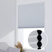 Ombrage cellulaire sans fil, ombrage en nid d'abeille plissé pour bureau, hôtel et autres Sites