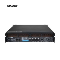 Amplificateur de puissance professionnel en métal et bois MALOX FP2000Q 8CH 4*2350W Classe-TD, utilisation intérieure/extérieure, garantie de 2 ans