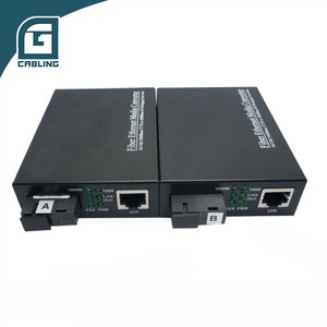 Verkabelung 20KM SC SM Ethernet-Medien konverter sc Mini-Medien konverter Basis <span class=keywords><strong>Single</strong></span>-<span class=keywords><strong>Mode</strong></span>-Medien konverter Sfp - Product Image 6