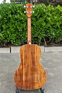Brand Factory High Quality Handmade 38 Inch All Solid Guitar 4 <b>String</b> Tenor Acoustic Guitar for Sale - Product Image 3