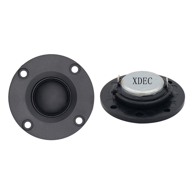 XDEC 52mm 2 Inch 4 Ohm 8W/10W Silk Dome Tweeter Speaker Driver for Soundbar and Hi-Fi Audio