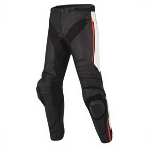 2025 Breathable Vintage Waterproof Motorbike Leather <b>Pants</b> for <b>Men</b> Lightweight <b>Summer</b> Custom Made in Pakistan OEM - Product Image 1