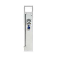 Raccordement électrique pour camping-car, colonne d'électricité de camping, poste de prise de courant pour piédestal d'alimentation de camping de parc rv, 16 Amp / 32A mp