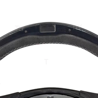 Volant en fibre de carbone avec écran LED, sur mesure pour BMW Série 3 E90 E92 E93 M3 E84 E87 E89, accessoire de voiture innovant