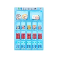 Petite machine distributrice automatique intelligente sans personnel, paiement par scan, 4G, 24h/24, distributeur automatique de boissons et de collations