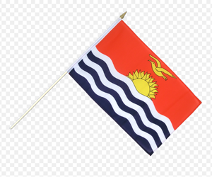 Кирибати ручная маленькая мини-Палка с флагами национальных стран вечеринка для парадов фестивальных мероприятий международный фестиваль - Product Image 1