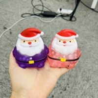 Jouet Squishy Père Noël en Maltose Mignon à Remontée Lente pour Noël, en provenance de notre entrepôt aux États-Unis, Jouet Anti-Stress de Noël en Maltose Mignon