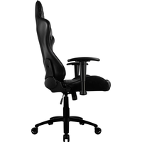 Chaise de jeu de luxe 2D en PVC noir avec logo complet, vente en gros, Thaïlande, Malaisie, très vendue, avec métal