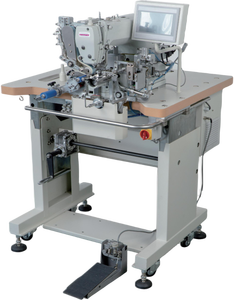 Máquina de Coser Industrial RONMACK RM-5004E, Puntada Fija, Una Sola Aguja, Nueva, 220V, para Dobladillos de Pantalones y Mangas - Product Image 1
