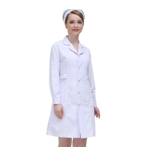 Batas de <span class=keywords><strong>Laboratorio</strong></span> Blancas para Mujeres y Hombres, <span class=keywords><strong>Bata</strong></span> de Estudiante de Medicina, <span class=keywords><strong>Bata</strong></span> de Consulta Médica, <span class=keywords><strong>Bata</strong></span> Profesional para Médico - Product Image 2