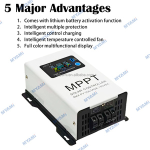 Myami 30A 60A 100A MPPT Set-DOWN để 12V 24V 48V off-lưới PV 150V đầu vào năng lượng mặt trời CHARGE CONTROLLER Caravan năng lượng mặt trời hệ thống cho pin - Product Image 2