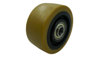 Roues en polyuréthane Pièce de rechange d'origine ROUE DE SUPPORT 125/60/4K 0009933803 pour Linde 1158 T20 avec roulements