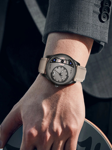 Coffret cadeau TOMI, montre à quartz minimaliste pour homme, alliage, verre acrylique, luxe, polyvalente, double bracelet amovible, montre TM03 - Product Image 4