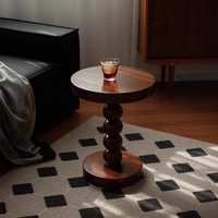 <strong>Best</strong>-<strong>Selling</strong> Scandinavian-Style <strong>Coffee</strong> <strong>Table</strong> Round Solid Wood Furniture Living Room Sofa Side <strong>Table</strong>