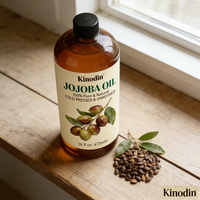 Huile de Jojoba 16oz : Soin Nourrissant, Hydratant et Réparateur pour Cheveux et Cuir Chevelu, Épaississant et Anti-Casse, pour des Cheveux Brillants