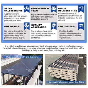 30mm New Fire Resistant Steel Aluminum Modern Outdoor Wall and <strong>Roof</strong> <strong>Sandwich</strong> <strong>Panel</strong> with Polyurethane Core - Product Image 3