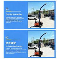 Pompe à béton pour structure secondaire, colonne, chantier, petite pompe à armature, pompe de transfert de mortier et béton à granulats fins
