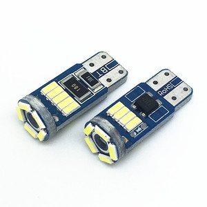 Nouvelle lampe de lecture intérieure <span class=keywords><strong>LED</strong></span> YFL T10 4014 15SMD 12V 3W pour <span class=keywords><strong>voiture</strong></span>, éclairage de toit et de plaque d'immatriculation, température de couleur 6000K - Product Image 1