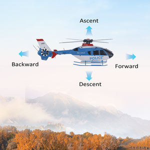Helicóptero RC ERA C123 Brushless, Nuevo <span class=keywords><strong>Modelo</strong></span>, Accionamiento Directo, Monopala, Sin Alerón, 6 Canales, Doble Flujo Óptico 3D, Juguete EC135 - Product Image 5