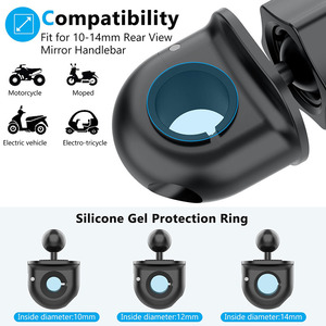 <span class=keywords><strong>Support</strong></span> de téléphone portable de rétroviseur de vélo électrique et de moto à dégagement rapide - Product Image 5