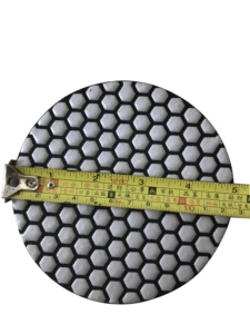 5inch 125 Mét lục giác khô Kim Cương đánh bóng Pad nhựa trái phiếu khô Mài đĩa cho đá cẩm thạch đá granit và bê tông - Product Image 2