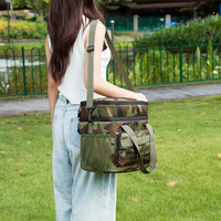 Sac isotherme portable réutilisable imperméable pour le camping et les pique-niques en plein air